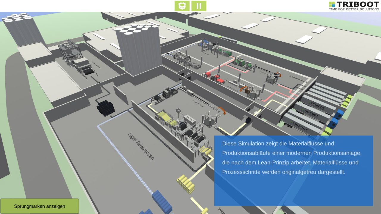 Prozess Simulation Software – 3D Fertigungssimulation