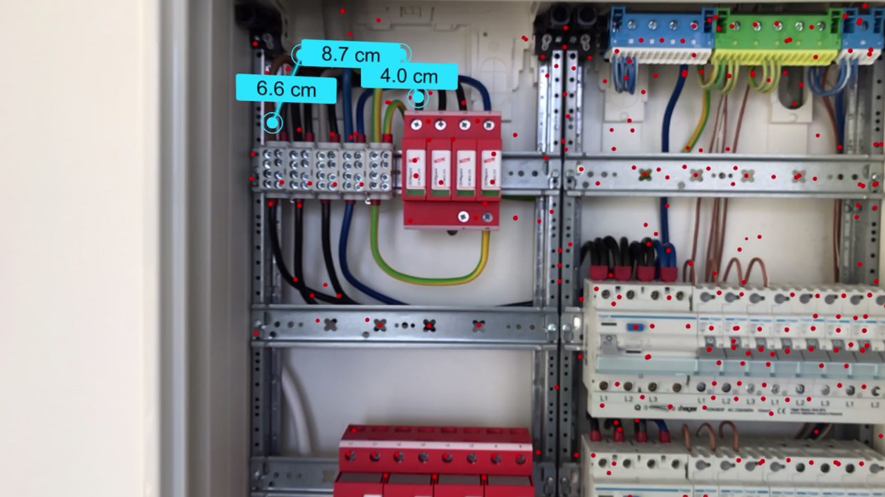 Schaltschrank Dokumentation Augmented Reality App