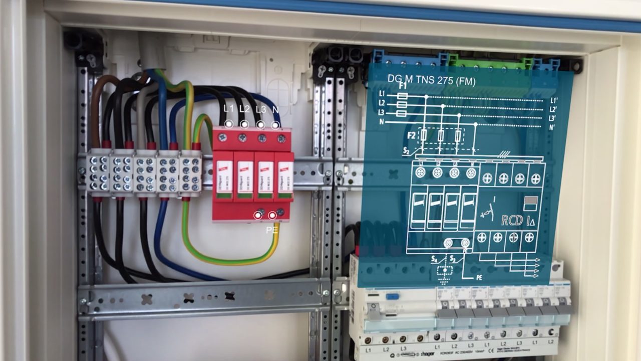 Schaltschrank Dokumentation Augmented Reality App