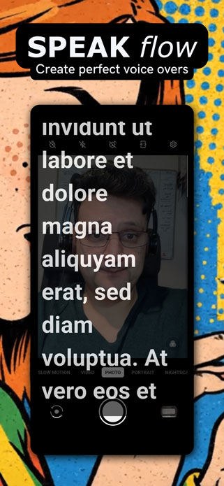 SpeakFlow Video Telepromter App Camera SpeakFlow Video Telepromter App Camera