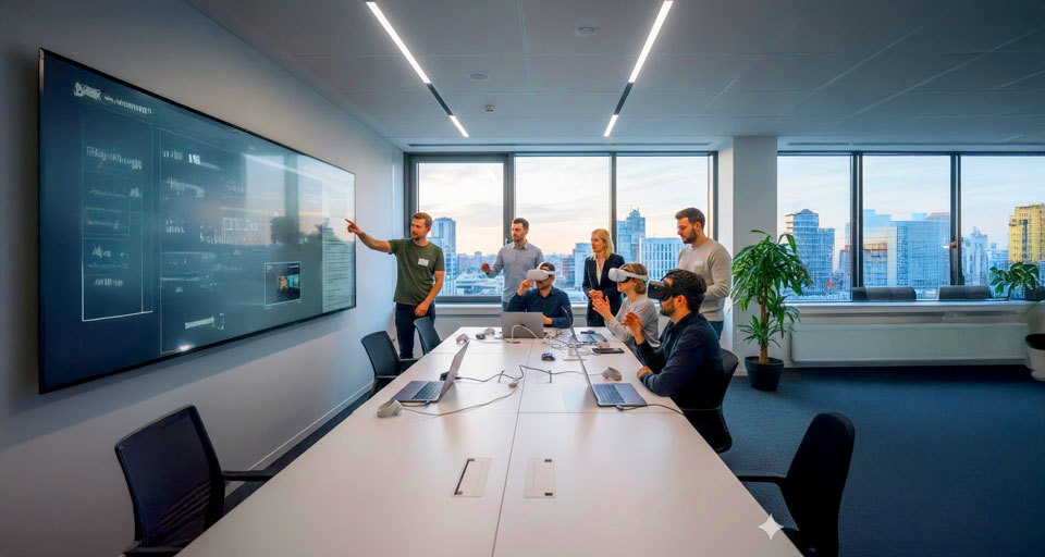 Virtual Reality Workshop wie aus dem Bilderbuch