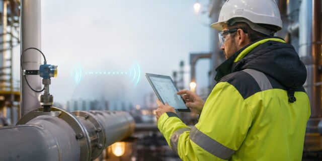 Bluetooth Sensor App für autarkes Auslesen in Industrieanlagen