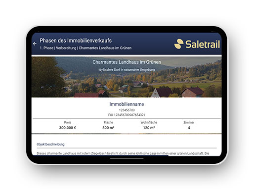 Immobilienverkauf in ländlicher Umgebung